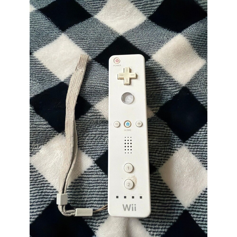 Official White Nintendo Wii Remote RVL-003 Tested Working
